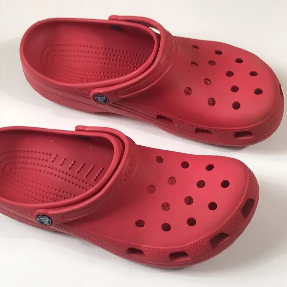 Crocs Classics Electric Pink Men Shoes Size 11